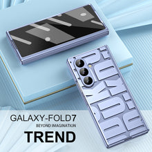 Load image into Gallery viewer, Trend Design Phantom Plating Hinge Protection Phone Case With Screen Film For Galaxy Z Fold 7/6/5/4/3
