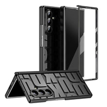 Load image into Gallery viewer, Trend Design Phantom Plating Hinge Protection Phone Case With Screen Film For Galaxy Z Fold 7/6/5/4/3
