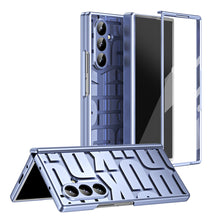 Load image into Gallery viewer, Trend Design Phantom Plating Hinge Protection Phone Case With Screen Film For Galaxy Z Fold 7/6/5/4/3
