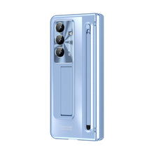 Load image into Gallery viewer, Armor Electroplated Anti-fall Protective Phone Case With Pen Tray Shell and Film For Galaxy Z Fold 7/6/5/4
