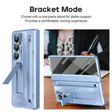 Load image into Gallery viewer, Armor Electroplated Anti-fall Protective Phone Case With Pen Tray Shell and Film For Galaxy Z Fold 7/6/5/4
