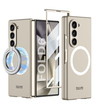 Load image into Gallery viewer, Magnetic Ring Holder Shockproof Phone Case With Screen Protector For Galaxy Z Fold 6/5/4/3
