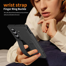 Load image into Gallery viewer, Hinge Pen Box Shockproof Phone Case With Screen Protector &amp; Wristband Holder For Galaxy Z Fold 7/6/5/4/3
