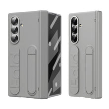 Load image into Gallery viewer, Wristband Holder Hinge Shockproof Phone Case With Screen Protector For Galaxy Z Fold 7/6/5/4/3
