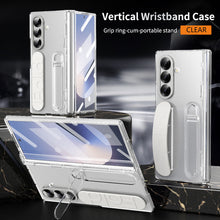 Load image into Gallery viewer, Wristband Holder Hinge Shockproof Phone Case With Screen Protector For Galaxy Z Fold 7/6/5/4/3
