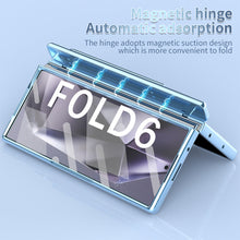 Load image into Gallery viewer, Hinge Pen Box Shockproof Phone Case With Glass Front Film &amp; Stylus For Galaxy Z Fold6
