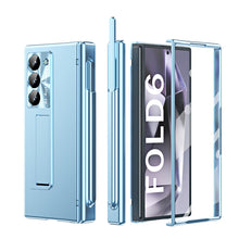 Load image into Gallery viewer, Hinge Pen Box Shockproof Phone Case With Glass Front Film &amp; Stylus For Galaxy Z Fold6
