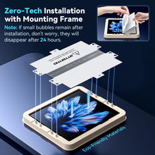 Load image into Gallery viewer, Galaxy Z Fold7 Fold6 Fold5 Foldable Screen Protector With Auto Align Mounting Frame Kit
