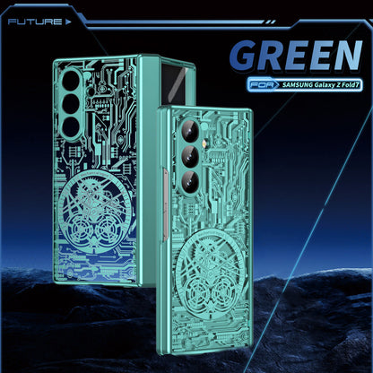 Cyberpunk Style Shockproof Phone Case For Galaxy Z Fold 8/7/6/5/4/3