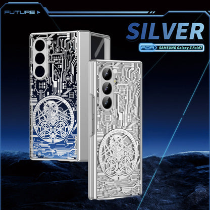 Cyberpunk Style Shockproof Phone Case For Galaxy Z Fold 8/7/6/5/4/3