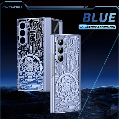 Cyberpunk Style Shockproof Phone Case For Galaxy Z Fold 8/7/6/5/4/3