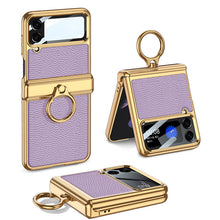 Load image into Gallery viewer, Magnetic Shockproof Phone Case With Screen Glass Protector For Galaxy Z Flip 6/5/4/3
