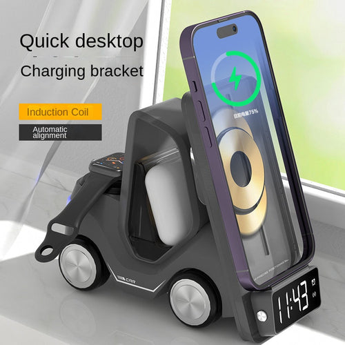 Universal Multifunction QI 3 in 1 Magnetic Wireless Charger For iPhone & iWatch & AirPods - mycasety2023 Mycasety