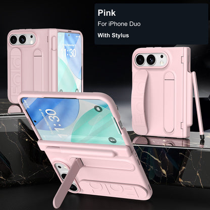 iPhone Duo | Grip Strap Stand Case with Optional Stylus
