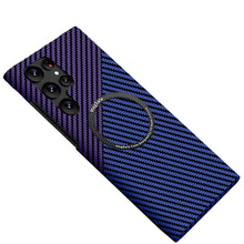 Load image into Gallery viewer, Samsung Galaxy S/A Series | Magnetic Carbon Fiber Phone Case - mycasety2023 Mycasety
