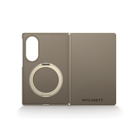Galaxy Z Fold8 | Magnetic Flip Phone Case with Expandable Cover & Built-in Magnetic Ring Holder | 🔥 Limited-Time 50% OFF 🏷️🎉🥳