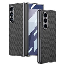 Load image into Gallery viewer, Luxurious Leather Cover For Galaxy Z Fold7 Fold6 Fold5 Fold4
