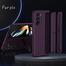 Load image into Gallery viewer, Pen Tray And Bracket 2 in 1 Shockproof Phone Case For Galaxy Z Fold 6/5/4/3
