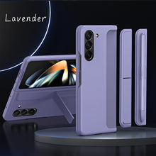Load image into Gallery viewer, Pen Tray And Bracket 2 in 1 Shockproof Phone Case For Galaxy Z Fold 6/5/4/3
