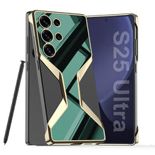 Load image into Gallery viewer, Electroplated Shockproof Phone Case For Galaxy S25 Ultra
