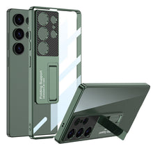 Load image into Gallery viewer, Electroplated Phone Case With Invisible Bracket For Galaxy S25 S24 S23 S22 Ultra
