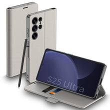 Load image into Gallery viewer, Leather Shockproof Phone Cover For Galaxy S25 Ultra
