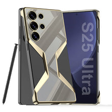 Load image into Gallery viewer, Electroplated Shockproof Phone Case For Galaxy S25 Ultra
