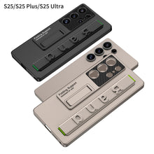 Load image into Gallery viewer, Luxury Wristband Holder Invisible Bracket Phone Case For Galaxy S25 S24 S23 S22 Ultra Plus
