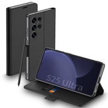 Load image into Gallery viewer, Leather Shockproof Phone Cover For Galaxy S25 Ultra
