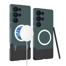Load image into Gallery viewer, 2 in 1 Frosted Shockproof Magnetic Phone Case For Galaxy S25 Ultra
