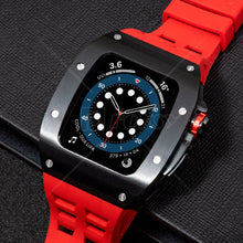 Load image into Gallery viewer, Luxury Metal Case Strap For Apple Watch Series 44/45 mm
