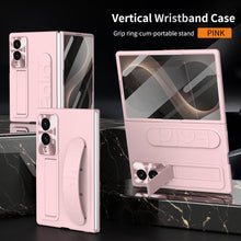 Load image into Gallery viewer, Armor Phone Case Built-In Tempered Glass, Hidden Kickstand &amp; Wrist Strap For Galaxy Z Fold8 Wide Ultra
