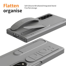 Load image into Gallery viewer, Wristband Holder Higne Shockproof Phone Case With Screen Protector For Galaxy Z Fold 6/5/4/3
