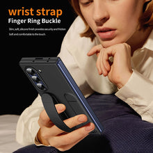 Load image into Gallery viewer, Shockproof Phone Case With Wristband Bracket Back For Galaxy Z Fold 6/5/4 With Screen Glass Protector
