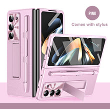 Load image into Gallery viewer, Non-slip Galaxy Z Fold5 Case with Front Screen Protector &amp; Kick-Stand &amp; Pen Slot and Stylus - Mycasety Mycasety
