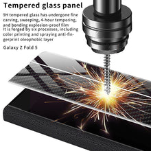 Load image into Gallery viewer, Samsung Z Fold5 Painted Plain Leather Business Protective Phone Case - mycasety2023 Mycasety
