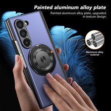 Load image into Gallery viewer, 360° Magnetic Bracket Shockproof Phone Case With Screen Protector For Galaxy Z Fold 6/5/4
