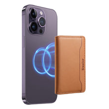 Load image into Gallery viewer, Magnetic Leather Card Holder
