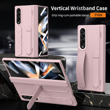 Load image into Gallery viewer, Wristband Holder Higne Shockproof Phone Case With Screen Protector For Galaxy Z Fold 6/5/4/3
