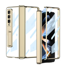 Load image into Gallery viewer, Transparent Magnetic Hinge Bracket Shockproof Phone Case With Screen Protector For Galaxy Z Fold 6/5/4
