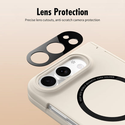 iPhone Duo | Textured Protection Case Built-in Tempered Glass Film & Magnetic Ring & Stylus
