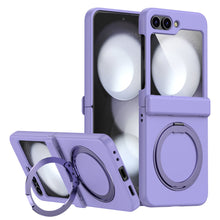 Load image into Gallery viewer, Magnetic Metal Bracket Hinge All-inclusive Shockproof Phone Case For Galaxy Z Flip Series
