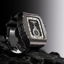 Load image into Gallery viewer, Luxury Metal Case Strap For Apple Watch 44/45 mm - Mycasety Mycasety
