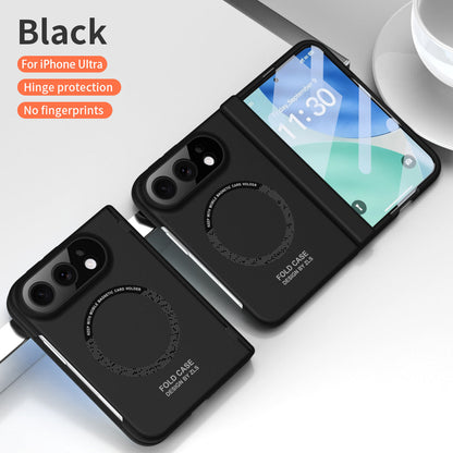 iPhone Duo | Textured Protection Case Built-in Tempered Glass Film & Magnetic Ring & Stylus