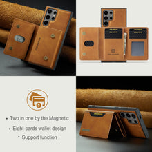 Load image into Gallery viewer, Luxury Magnetic Leather All-inclusive Protective Cover With Card Holder For Samsung Galaxy - Mycasety Mycasety
