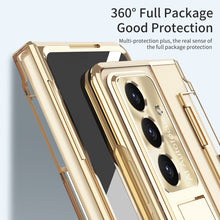 Load image into Gallery viewer, Armor Electroplated Shockproof Phone Case With Screen Protector For Galaxy Z Fold 7/6/5/4/3
