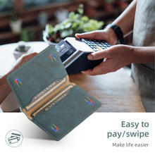 Load image into Gallery viewer, Magnetic Card Holder Leather Shockproof iPhone Case
