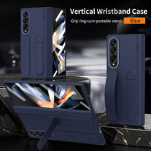 Load image into Gallery viewer, Wristband Holder Higne Shockproof Phone Case With Screen Protector For Galaxy Z Fold 6/5/4/3
