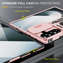 Load image into Gallery viewer, Mecha-Style Phone Case With Sliding Camera Cover For Galaxy Z Fold 7/6/5
