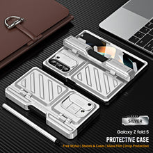 Load image into Gallery viewer, Transformers Folding Protective All-Inclusive Drop-Proof Phone Case With Stylus &amp; Back Screen Protector For Galaxy Z Fold 6/5/4
